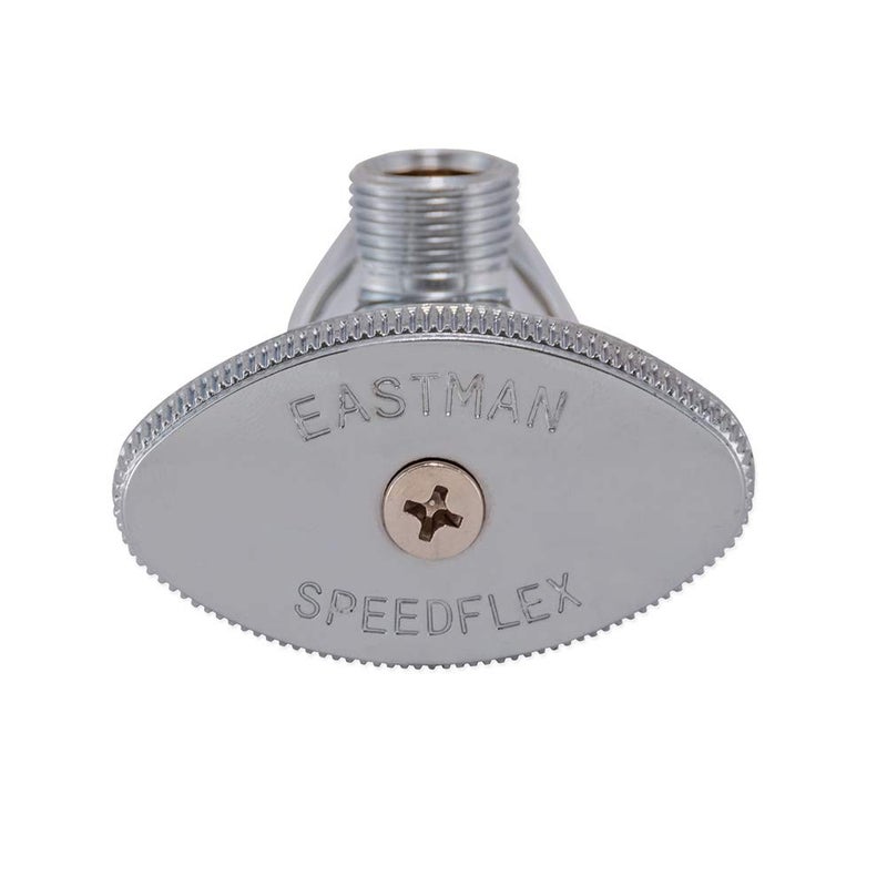 Eastman Multi-Turn Angle Stop Valve with Nut and Sleeve, 3/8 Inch OD x 5/8 Inch OD, Chrome Plate, 48290LF - Image 5